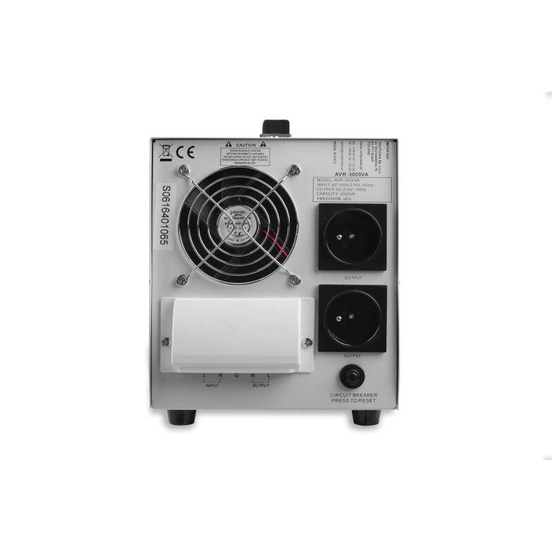 STABILIZATOR NAPIĘCIA SIECIOWEGO AVR 3000 (3000VA)